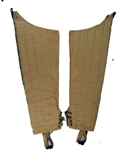 Vista 11 de THE MEDIEVALS Grueso acolchado medieval rezagado Gambeson Chausses Lower Under Hauberk Armor
