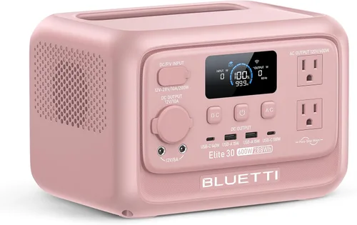 Vista 17 de Generador solar BLUETTI Elite 30 V2 con panel solar de 100W incluido 288Wh