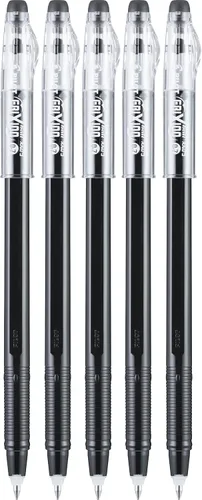 Vista 2 de PILOT FriXion ColorSticks - Bolígrafo de tinta de gel borrable, punta fina de 0.7 mm, negro, paquete de 1, bolígrafo borrable - Ideal
