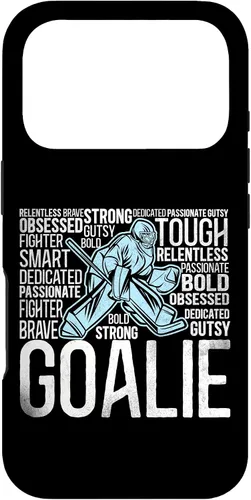 Vista 30 de Funda de portero vintage de portero de hockey sobre hielo para iPhone 17