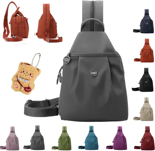 Vista 3 de Bolsa de viaje impermeable de 2 vías, bolsa convertible, bolsa de viaje antirrobo para mujer