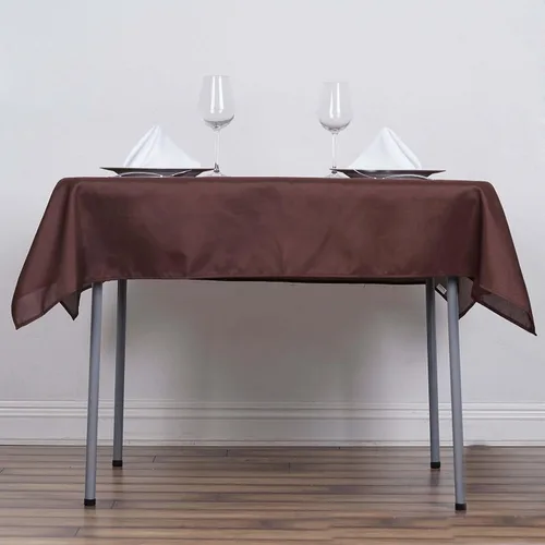 Vista 80 de Efavormart - Mantel rectangular de poliéster, 90 x 156 pulgadas, color borgoña, 5 unidades, para bodas, fiestas, restaurantes