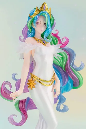 Vista 2 de Kotobukiya My Little Pony: Estatua de la princesa Celestia Bishoujo, multicolor