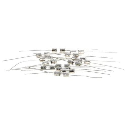 Vista 8 de Bettomshin 20 fusibles de plomo axial de tubo de cerámica T1A de 250 V, 0.142 x 0.394 in/0.14 x 0.39 pulgadas, fusible de fusión lenta de retardo