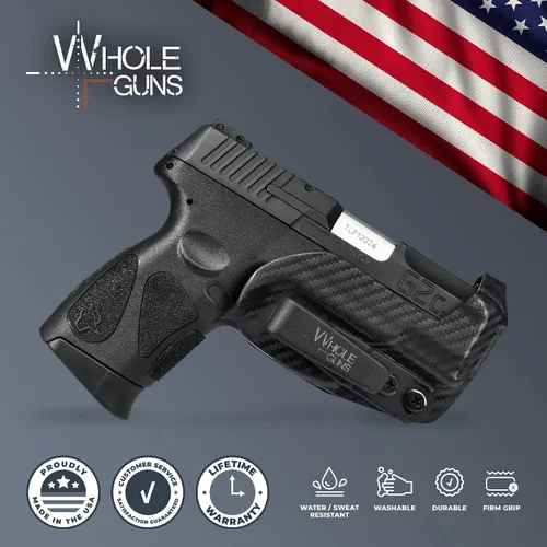 Vista 8 de IWB Tanga de perfil extra bajo – dentro de la funda de cintura – se adapta a Taurus G3C/G2C