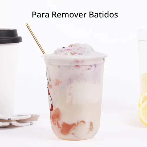 Vista 5 de 4 piezas de cucharas de café/té de 17 cm con mango largo, doradas, para té helado, espresso, cucharas largas de acero inoxidable para remover