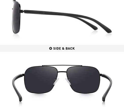 Vista 4 de Gafas de sol polarizadas para hombre de OLIEYE