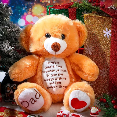Vista 5 de Liliful Osos de condolencia para niños y niñas, regalo conmemorativo de la pérdida de papá, regalo de condolencias, oso afligido por condolencias