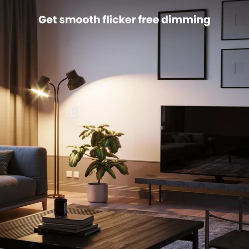 Vista 12 de Feit Electric - Interruptor de luz inteligente WiFi regulable con control remoto, unipolar/3 vías/4 vías, control de voz con Alexa y Google Asst