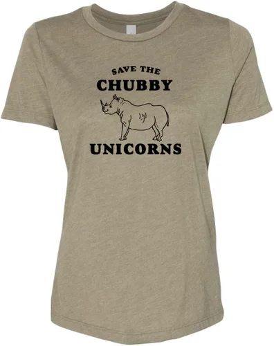Vista 8 de Cute Women's Screen Printed Crew Neck Tee, Shirts With Sayings, Dusty Blue or Olive