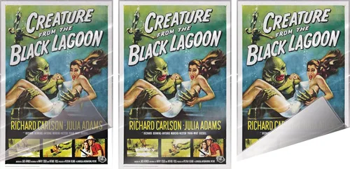 Vista 3 de Creature From The Black Lagoon - Movie Poster (Regular Style) (Size: 24" x 36") (Laminated Poster)