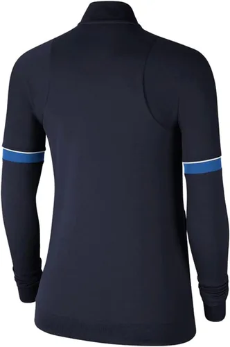 Vista 4 de Nike Chaqueta Dri-FIT Academy Track para mujer, color obsidianablanco, talla L, marino