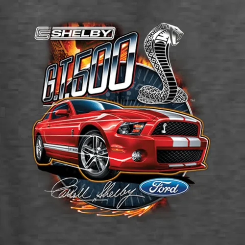 Vista 20 de Wild Bobby Shelby GT500 Cobra - Sudadera con capucha con diseño oficial de Ford Motors Cars and Trucks