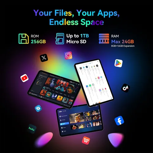 Vista 14 de 13.4 pulgadas Las mejores tabletas Android 15 de 2025 con teclado y lápiz, pantalla grande de 13+ pulgadas Tablet PC 2 en 1 con estuche, lápiz