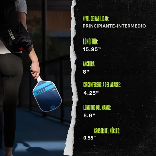Vista 6 de Selkirk Sport SLK - Juego de raquetas de pádel de 2 Diseñadas en los Estados Unidos Elija el juego SLK Neo de grafito, el juego SLK Neo de fibra