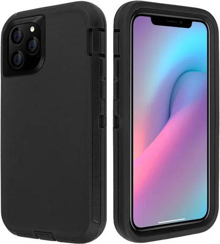 Vista 7 de AICase, compatible con iPhone 12/12 Pro/12 Pro Max/11 Pro/11 Pro Max iPhone 11 Pro Max (negro)