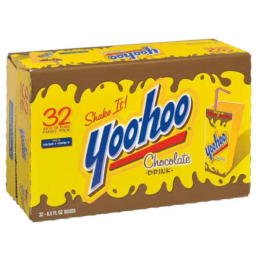Vista 5 de Yoo-hoo Bebida de chocolate, cajas de 6.5 onzas líquidas, paquete de 32