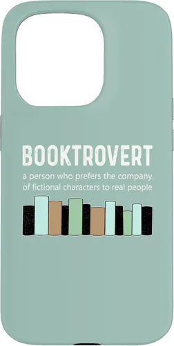 Vista 14 de Booktrovert Book Lover Book Worm Reading Nerd Bookshelf Case for iPhone 17