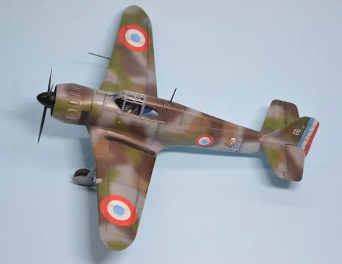 Vista 2 de Dora Wings Escala 1/48 Marcel Bloch MB.151C.1 - Kit de construcción de modelos de plástico # DW48017
