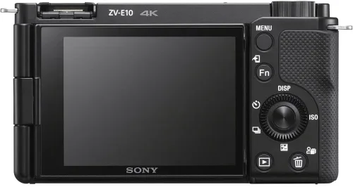 Vista 3 de Sony Cámara sin espejo ZV-E10 con lente de 0.630-1.969 in (negro) (ILCZV-E10L/B) + tarjeta de memoria de 64 GB + kit de filtro + software de foto +