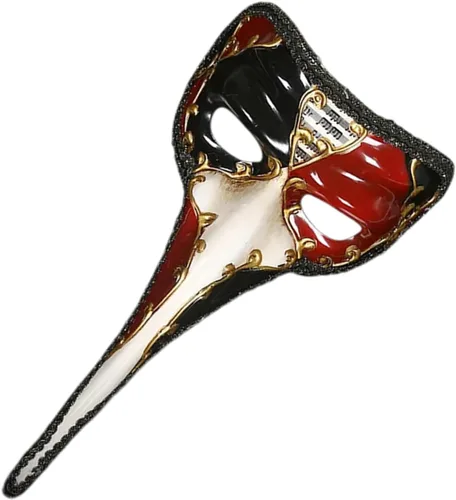 Vista 7 de Pestes Doctor - Máscara de nariz larga para Halloween, venecianos, Navidad, Pascua, disfraz de cosplay