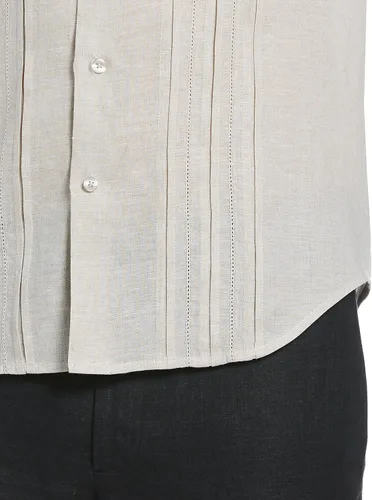 Vista 3 de Cubavera Camisa Emb de manga larga para hombre