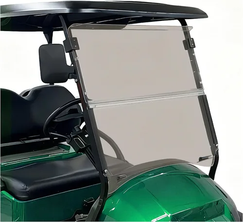 Vista 11 de ECOTRIC Parabrisas compatible con Club Car DS de 1982-2000.5 Clear Fold Down resistente al impacto para carrito de golf Modelo DS