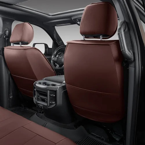 Vista 8 de OASIS AUTO Juego completo de fundas de asiento para Ram, compatibles con Ram 1500 (2009-2018) / Ram 2500 (2010-2018), fundas de asiento impermeables
