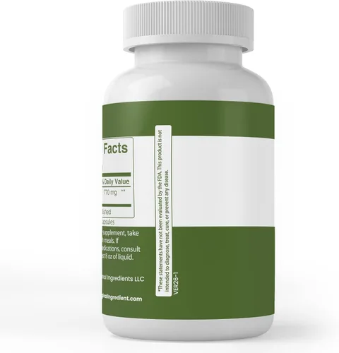 Vista 3 de Pure Original Ingredients Extracto de hongos Shiitake (100 cápsulas) siempre puro, sin aditivos ni rellenos, verificado por laboratorio