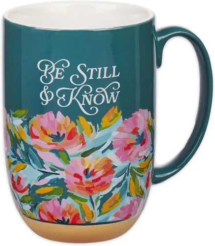 Vista 15 de Taza de café Christian Art Gifts: Hombre Bendito - Jeremías 17:7 Escritura inspiradora, 15 oz, Negro