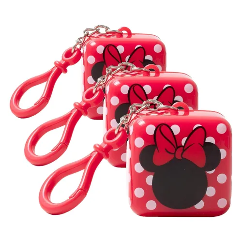 Vista 7 de Lip Smacker Disney Minnie Mouse Cube - Bálsamo labial saborizado, Minnie Joyful Cotton Candy, transparente, para niños