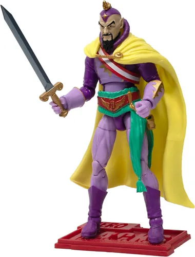 Vista 8 de Boss Fight Studio Hero H.A.C.K.S. Flash Gordon - Figura de acción de cómic – Figura coleccionable altamente articulada y accesorios que incluyen