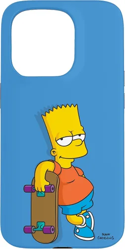 Vista 14 de The Simpsons Bart Simpson - Carcasa para iPhone 17, color azul cielo
