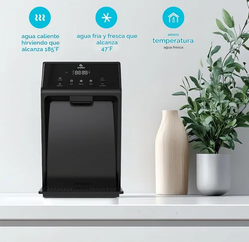 Vista 6 de Avalon Dispensador de agua eléctrico de encimera sin botella con toque - 3 temperaturas