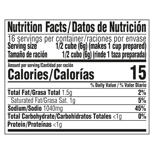 Vista 9 de Knorr Cube Bouillon paquete de 24 Pollo 3.1 oz
