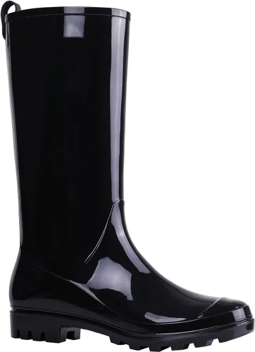 Vista 3 de Asgard Botas de lluvia altas para mujer, impermeables, hasta la rodilla, pantorrilla delgada
