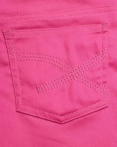Vista 6 de Real Love Pantalones cortos de sarga súper elásticos para niñas (paquete de 2)