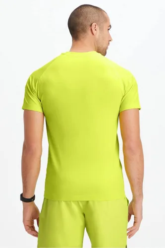 Vista 28 de Fabletics Camiseta The Training Day para hombre, rendimiento, correr, entrenamiento, gimnasio, transpirable, elástica en 4 direcciones