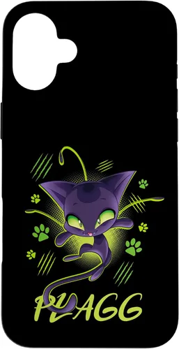 Vista 22 de iPhone 13 Miraculous Ladybug Kwamis Collection con funda Plagg