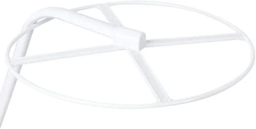 Vista 9 de Crisis Soporte de red, ajustable, clip, cúpula, blanco, aprox.1.1m/3.6ft