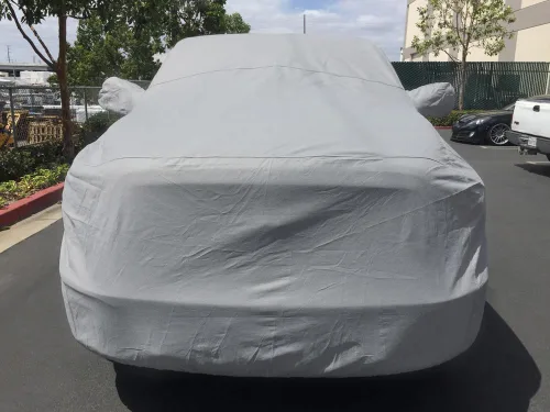 Vista 2 de Carscover Cobertor 100% impermeable, con ajuste personalizado, cabina, camión corto, cubierta para auto, Ultrashield, impermeable y resistente