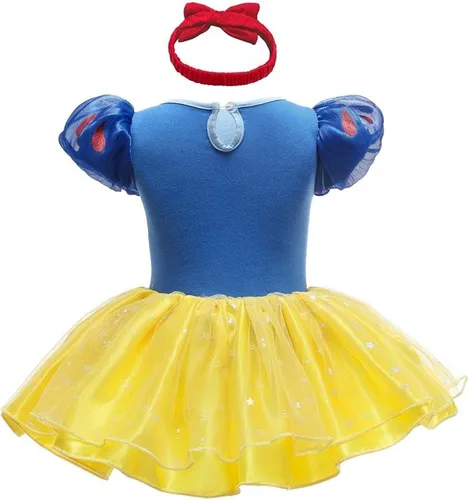 Vista 102 de Dressy Daisy Disfraz de princesa para bebé, disfraz de tutú de tul para cumpleaños, Halloween, traje con diadema