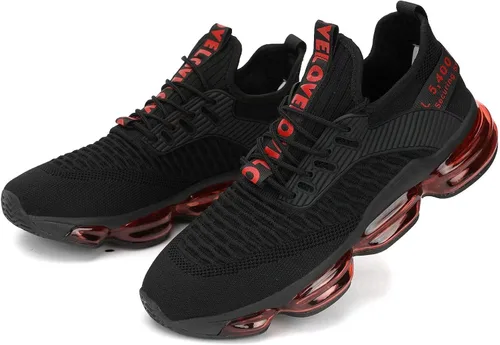 Vista 5 de Kapsen Mens Running Shoes Air Cushion Tennis Walking Sneakers Casual Sport Gym Jogging
