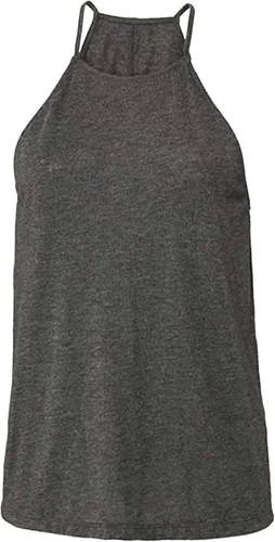Vista 5 de Bella Canvas Camiseta sin mangas con cuello alto y vuelo para mujer