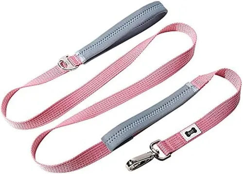 Vista 12 de BUILT Pet Nightsafe - Correa para perro pequeña, azul marino y amarillo