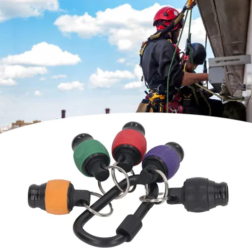 Vista 2 de 6pcs 1/4in Socket Bit Holder Portable Destornillador Llavero Herramienta para uso al aire libre