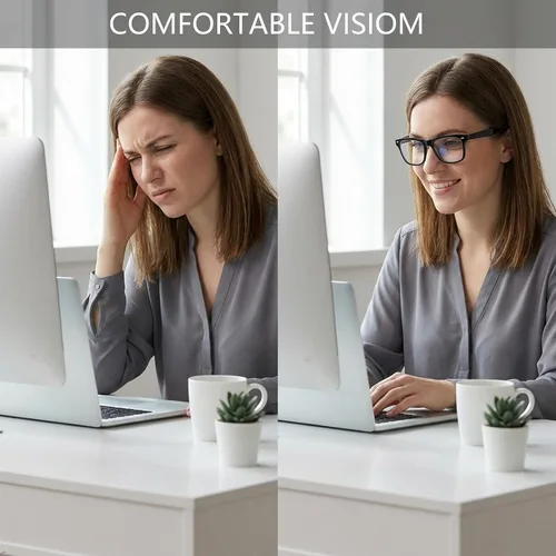 Vista 3 de Eyekepper Reading Glasses Men, Readers for Women, Stylish