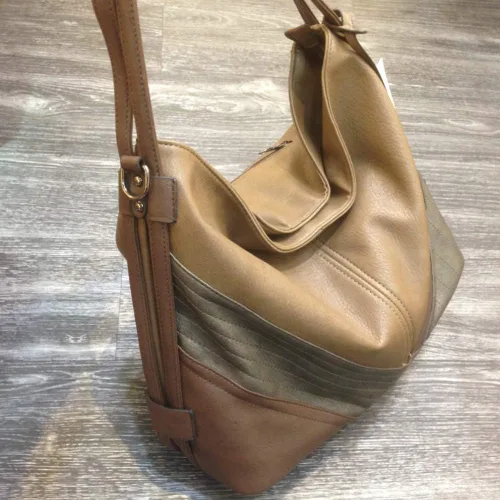 Vista 4 de Classica Colorblock Hobo Bolso Multicolor Bolso y Monederos Patchwork Cuero Bolsas de Hombro