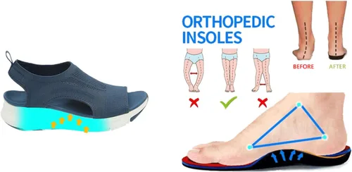 Vista 3 de Libiyi Sandalias deportivas ortopédicas para mujer, sandalias flexibles y lavables, sandalias ortopédicas deportivas para mujer (marrón, 40)