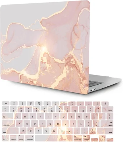 Vista 12 de Funda rígida compatible con MacBook Pro de 13 pulgadas, modelo A1278, versión 2012, 2011, 2010, 2009, 2008, con CD-ROM, funda rígida de plástico
